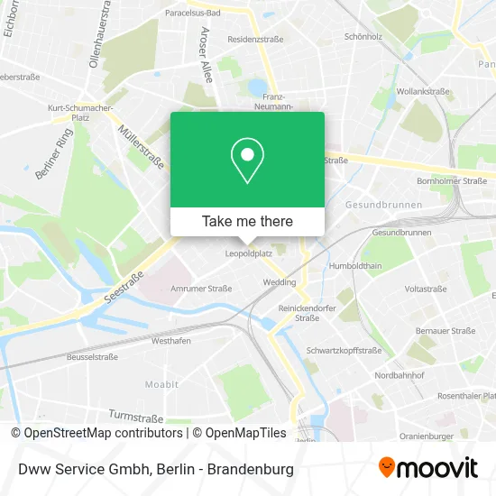 Dww Service Gmbh map