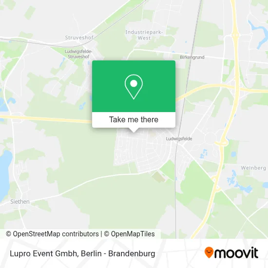 Lupro Event Gmbh map