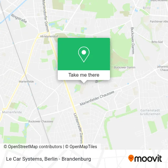 Le Car Systems map