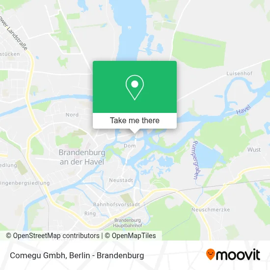 Comegu Gmbh map