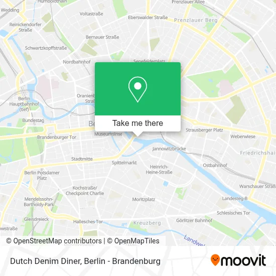 Dutch Denim Diner map