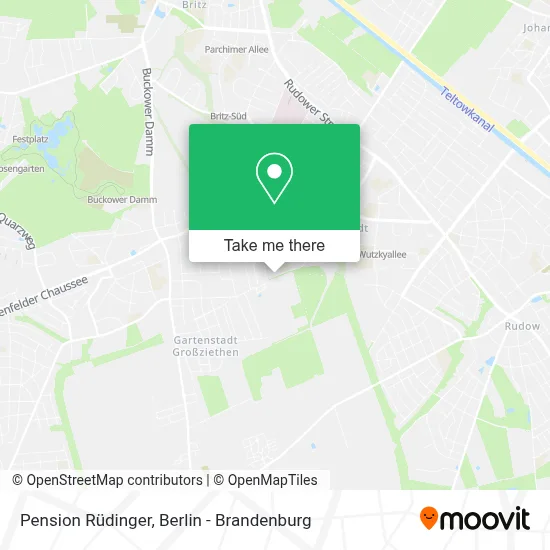 Pension Rüdinger map