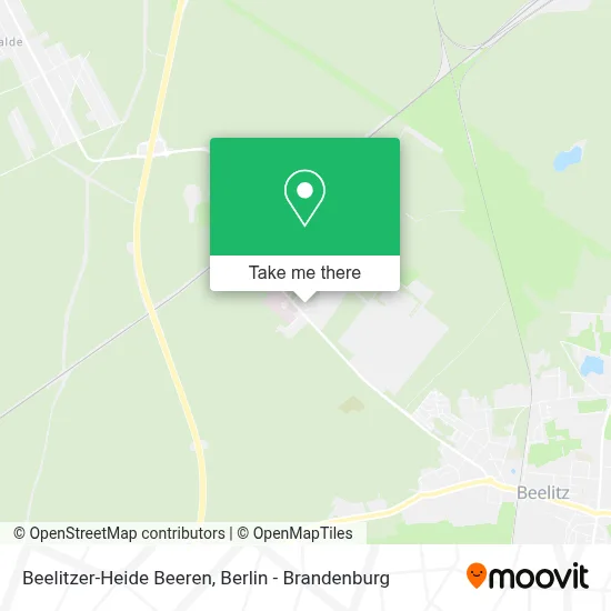Beelitzer-Heide Beeren map