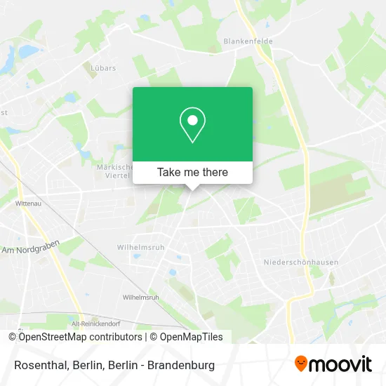 Rosenthal, Berlin map