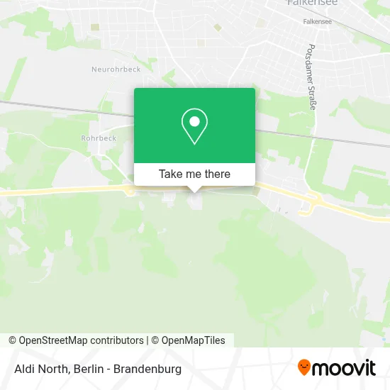 Aldi Nord map