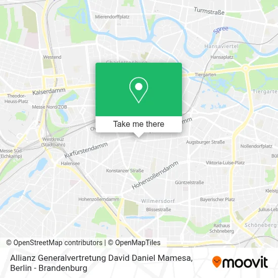Allianz Generalvertretung David Daniel Mamesa map