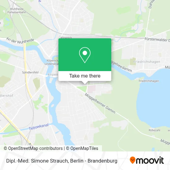 Dipl.-Med. Simone Strauch map
