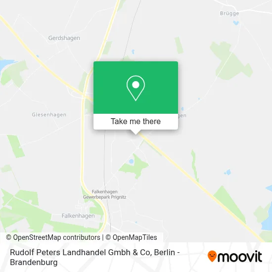 Rudolf Peters Landhandel Gmbh & Co map