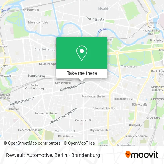 Revvault Automotive map
