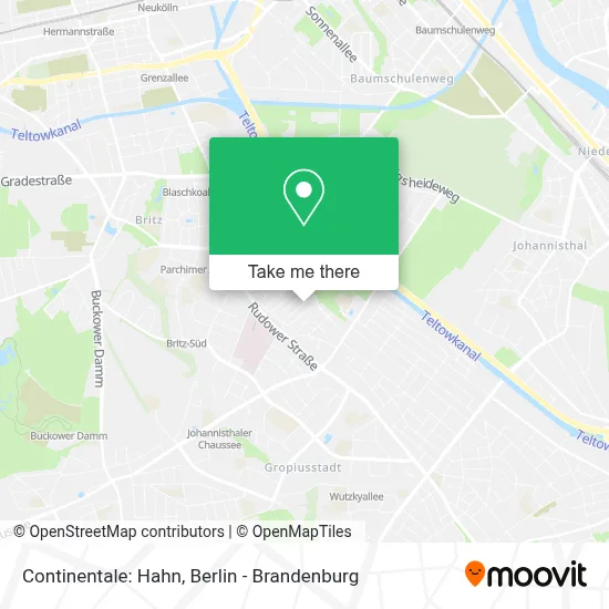 Continentale: Hahn map