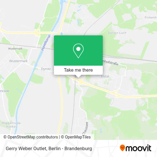 Gerry Weber Outlet map