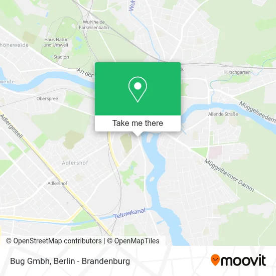 Bug Gmbh map