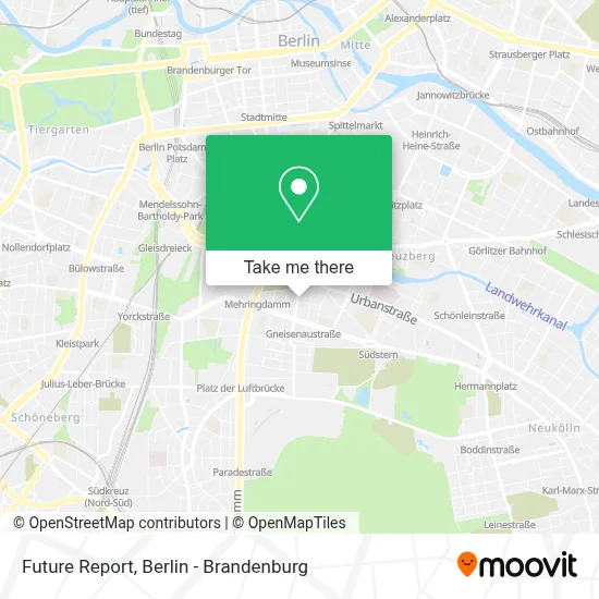 Future Report map