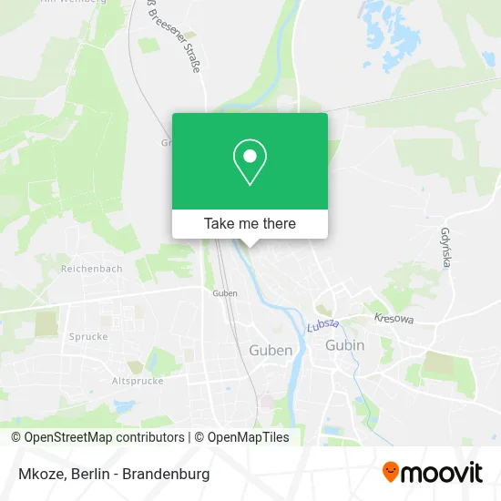 Mkoze map
