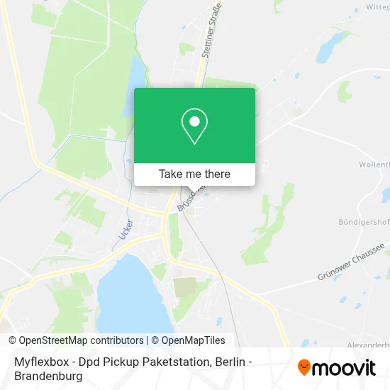 Myflexbox - Dpd Pickup Paketstation map