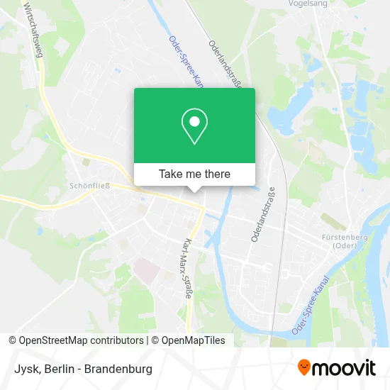 Jysk map