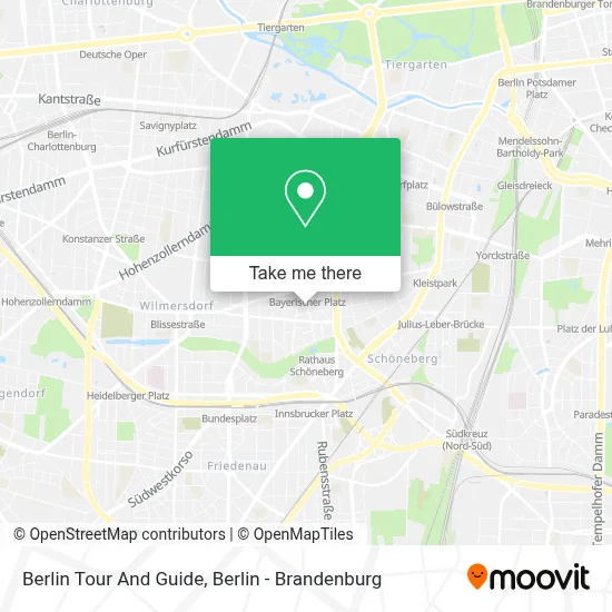 Berlin Tour And Guide map