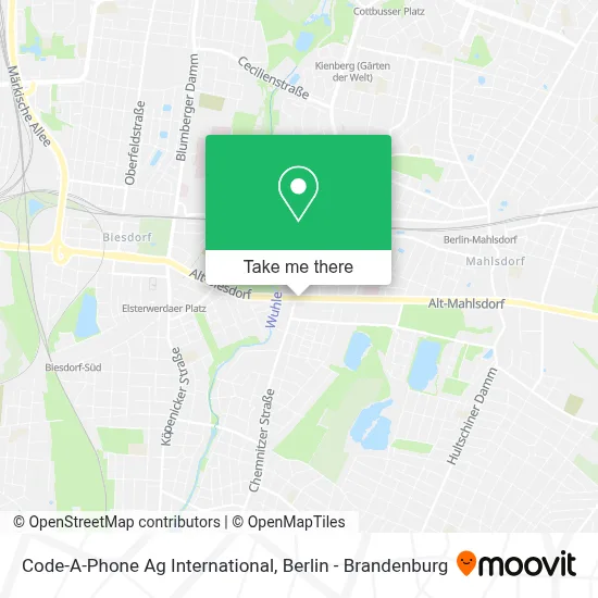Code-A-Phone Ag International map