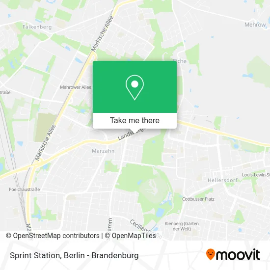 Sprint Station map
