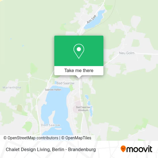 Chalet Design Living map