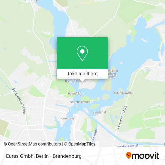 Euras Gmbh map
