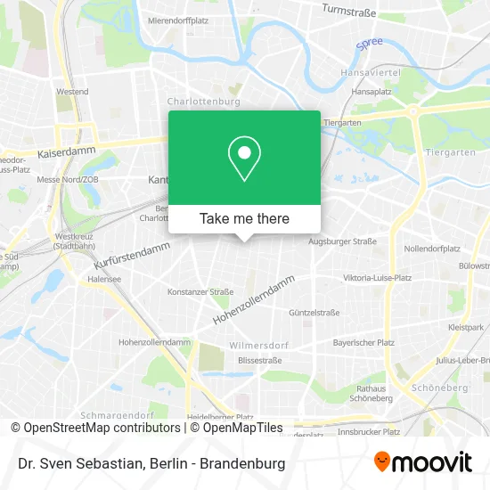 Dr. Sven Sebastian map