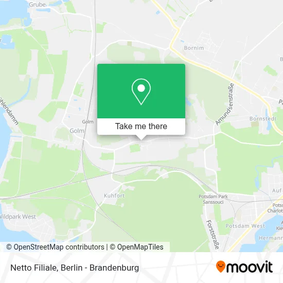 Netto Filiale map