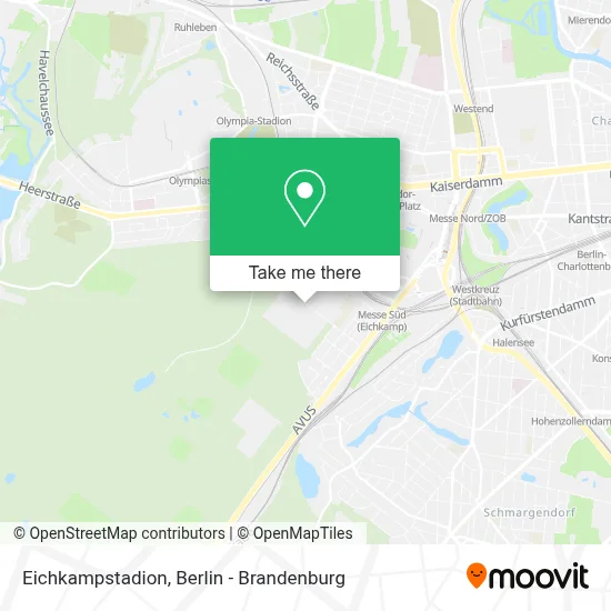 Eichkampstadion map