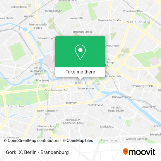 Gorki X map