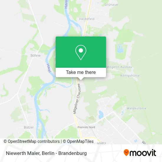 Niewerth Maler map