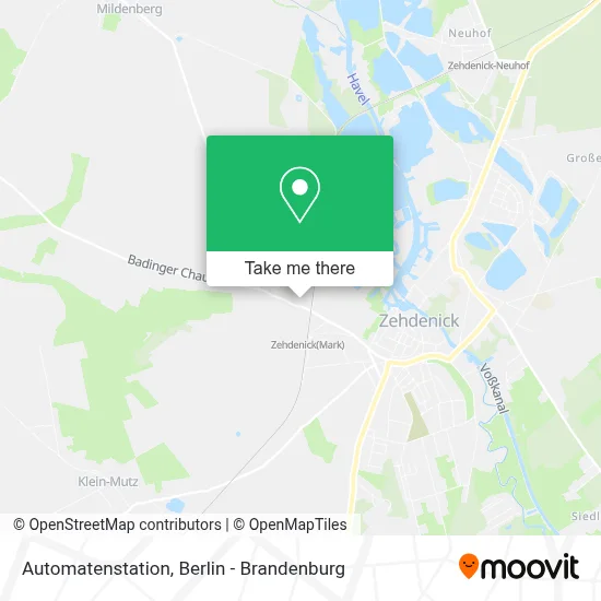 Automatenstation map