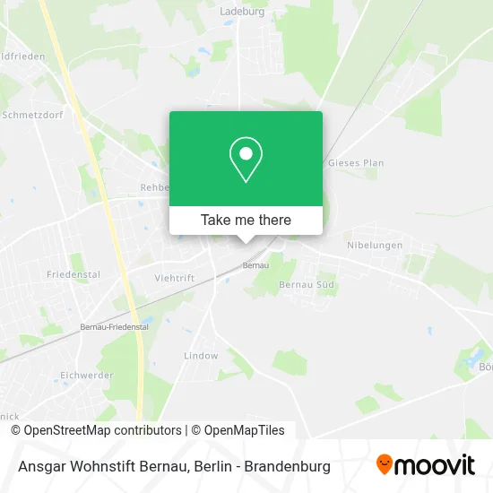 Ansgar Wohnstift Bernau map