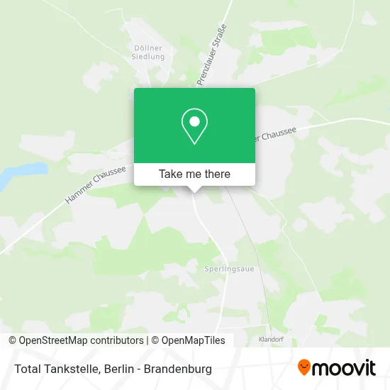 Total Tankstelle map