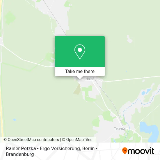 Rainer Petzka - Ergo Versicherung map