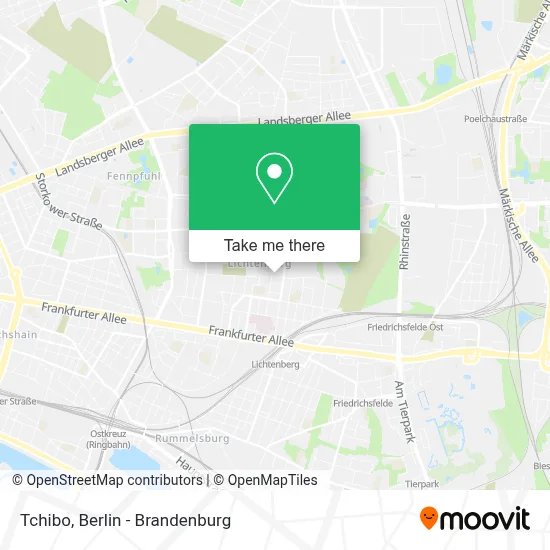 Tchibo map
