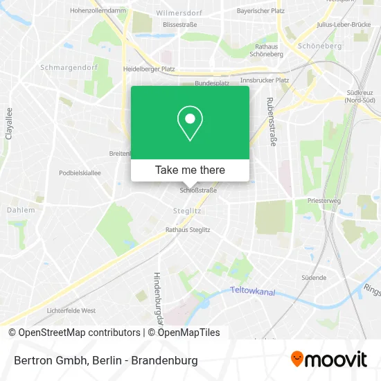Bertron Gmbh map