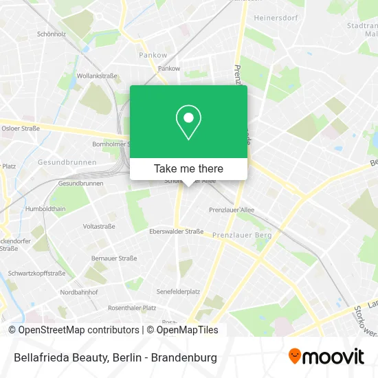 Bellafrieda Beauty map