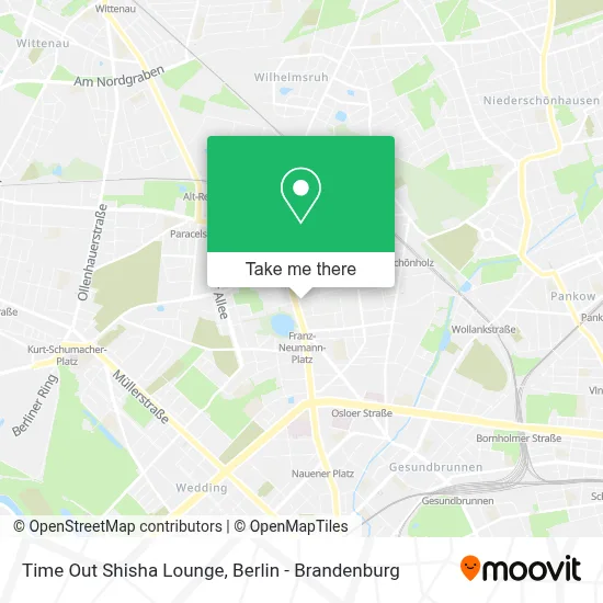 Time Out Shisha Lounge map