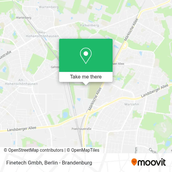 Finetech Gmbh map