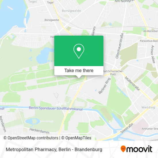 Metropolitan Pharmacy map