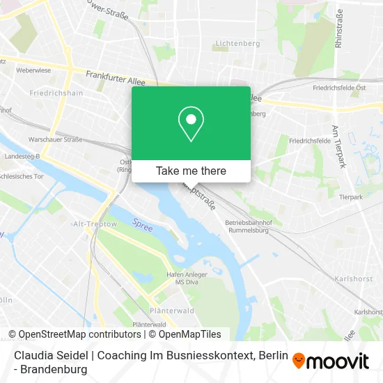 Claudia Seidel | Coaching Im Busniesskontext map
