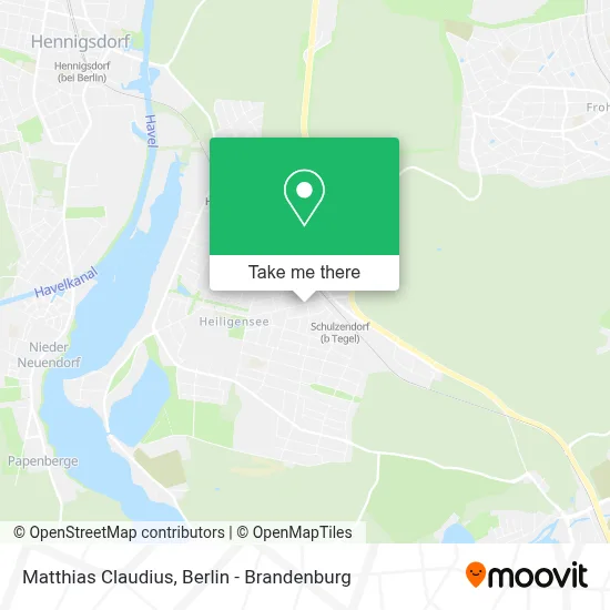 Matthias Claudius map