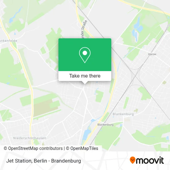 Jet Station map