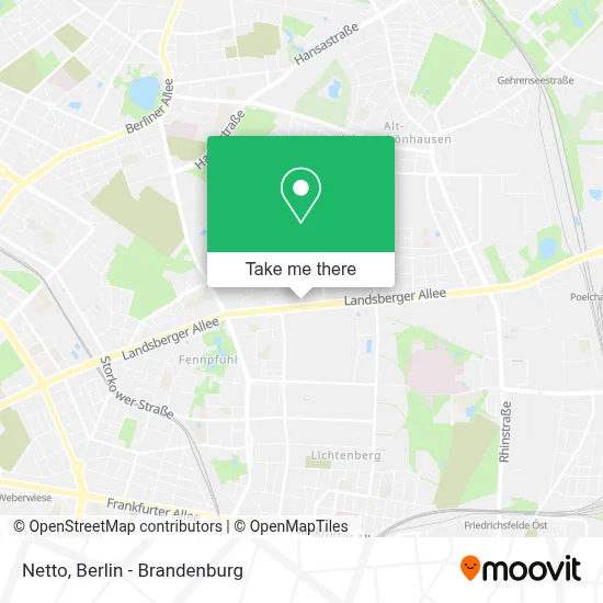 Netto map