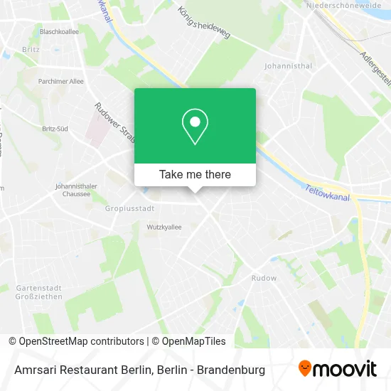 Amrsari Restaurant Berlin map