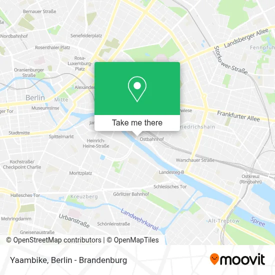 Yaambike map