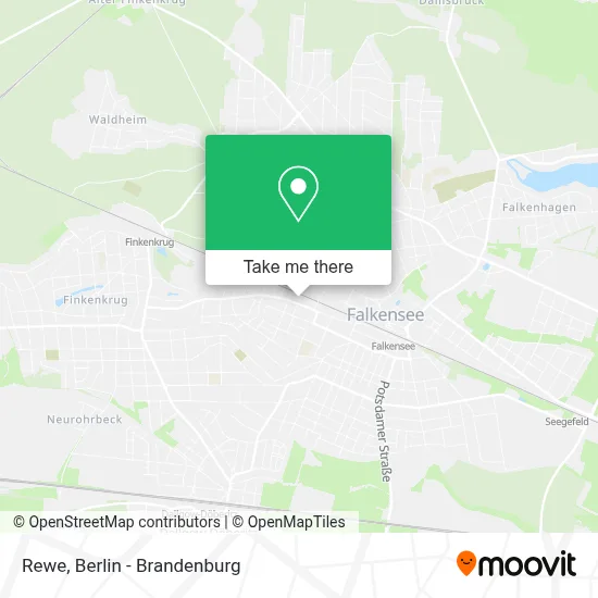 Rewe map