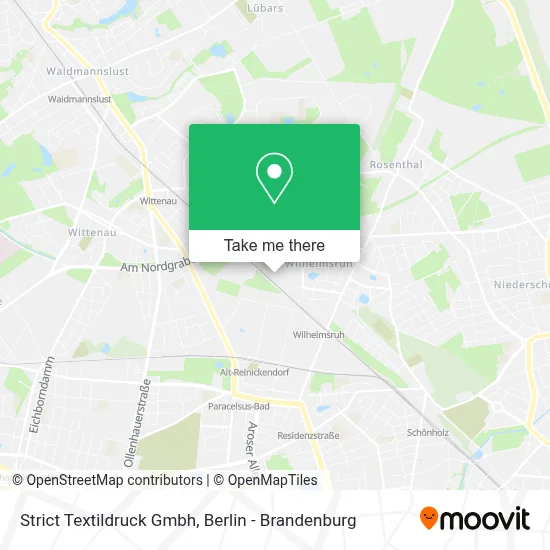 Strict Textildruck Gmbh map