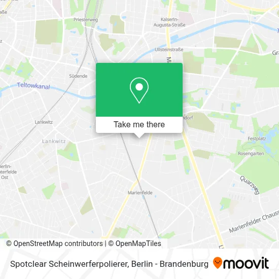 Spotclear Scheinwerferpolierer map