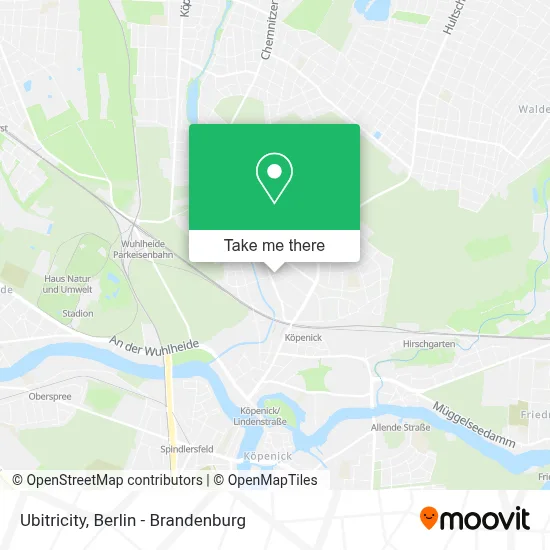Ubitricity map